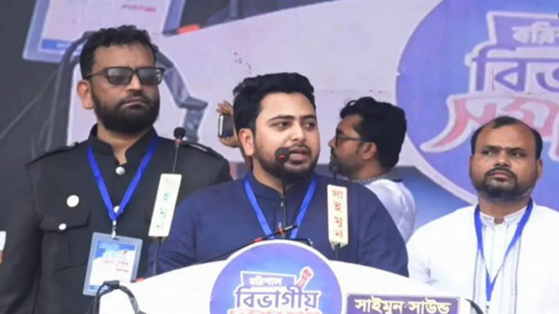 তারেক রহমান নাটক কম করেন প্রিয়, গণঅভ্যুত্থান পর্যন্ত যেতে বাধ্য হবো: নাহিদ ইসলাম