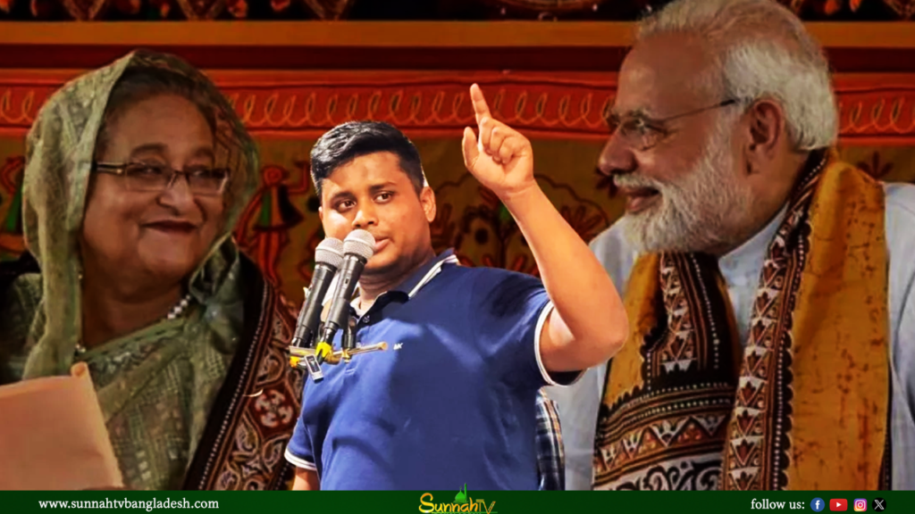 মোদিকে পালাতে হতে পারে, মনে হয় শেখ হাসিনা তাকে নিয়েই দেশে ফিরবেন: হাসনাত আবদুল্লাহ
