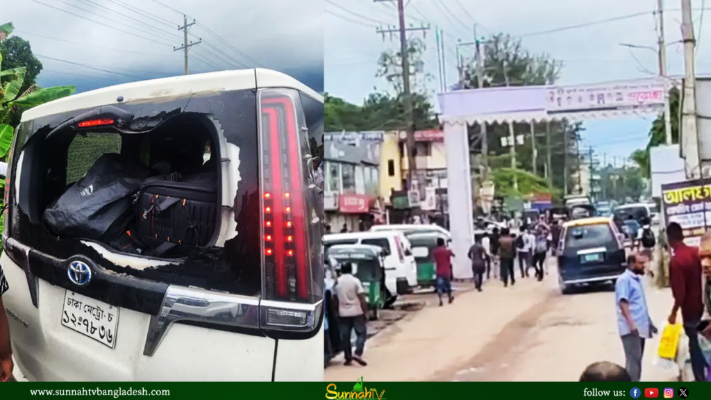 হবিগঞ্জের পর সিলেটের গোলাপগঞ্জেও এনসিপির গাড়িবহরে হামলার অভিযোগ, বিএনপিকে দায়ী