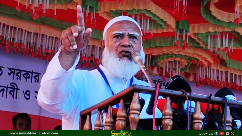 ওখানে মধু আছে, চুষলেই জিহ্বায় মজা লাগে: জামায়াত আমীর