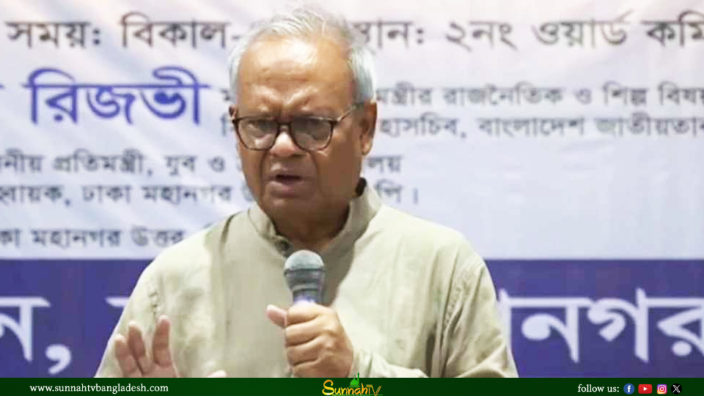 হাসিনার রাজনীতিতে ফেরার ইচ্ছা ‘মামার বাড়ির আবদার’: রিজভী