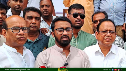 শেখ হাসিনা মারা গেলেও তার লাশ আনার মতো লোক নেই: রাশেদ খাঁন